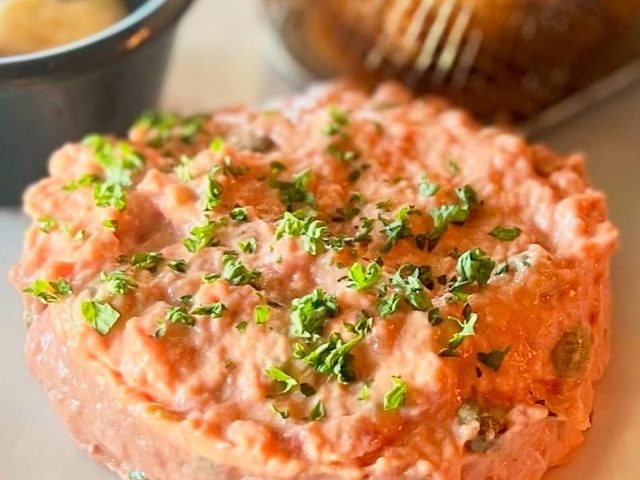 Restaurant L'Entre Nous filet américain maison